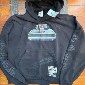Tokyo Drift Puma Charcoal Fast & Furious Car Hoodie